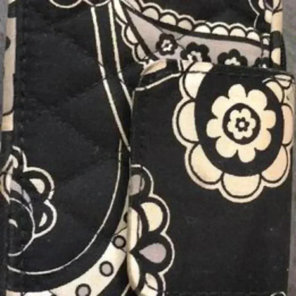 Vera Bradley Black and White Wallet